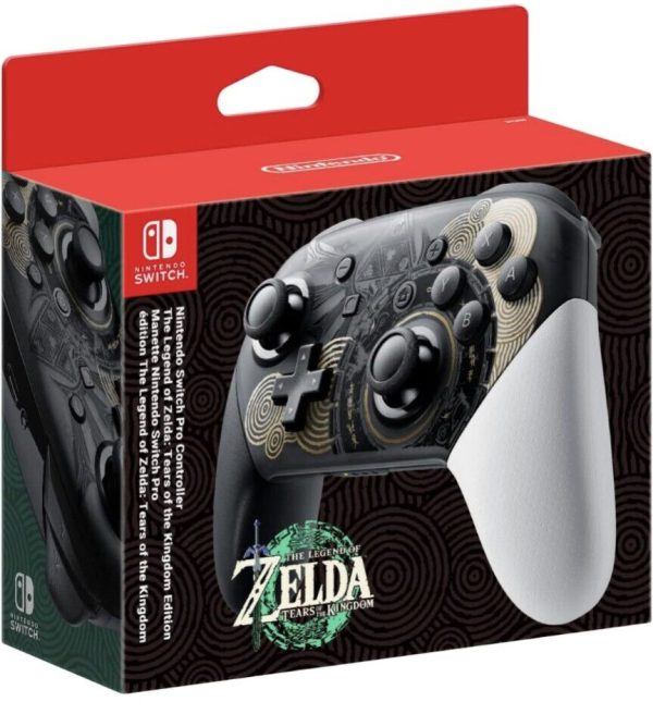 NINTENDO SWITCH OLED NEW ZELDA LTD EDITION BUNDLE! - Image 7