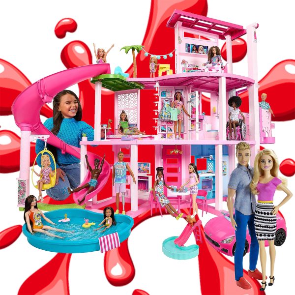 2023 BARBIE DREAMHOUSE BUNDLE WITH BARBIE AND KEN! #1