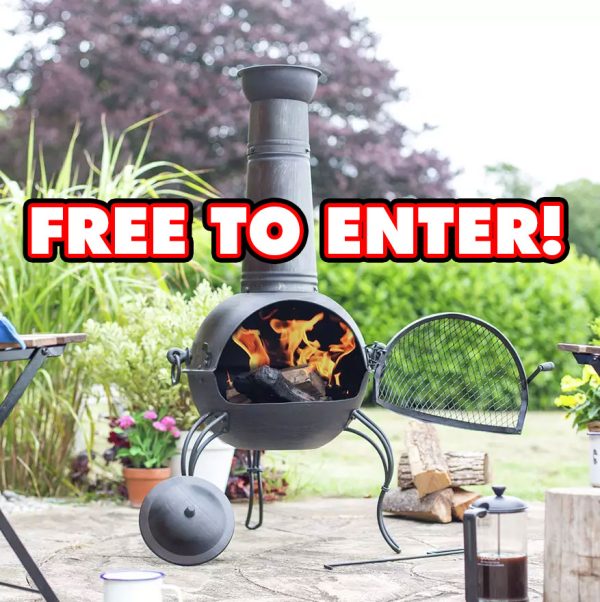 LA HACIENDA LARGE CHIMINEA FREEBIE! - AUTO DRAW TONIGHT!