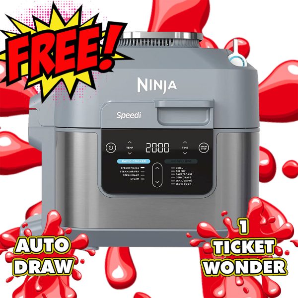 JAMMY FREEBIE - NINJA SPEEDI - 1 TICKET PER PLAYER!