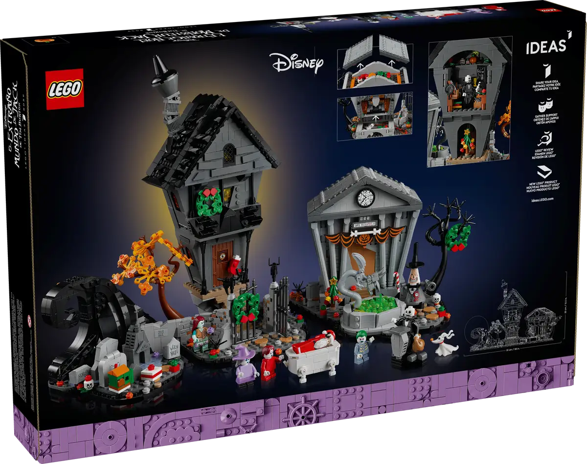 Lego nightmare before christmas house sale