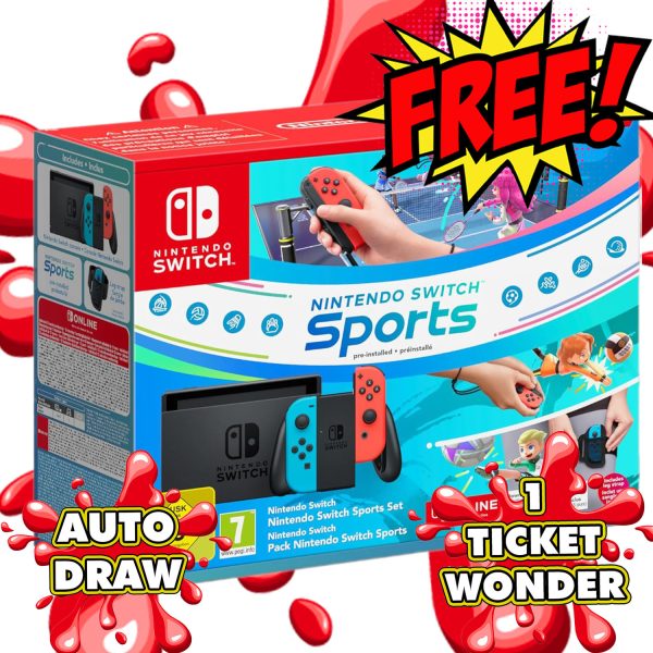 JAMMY ADVENT DAY 18 - NINTENDO SWITCH SPORTS BUNDLE! - 1 TICKET PER PERSON!