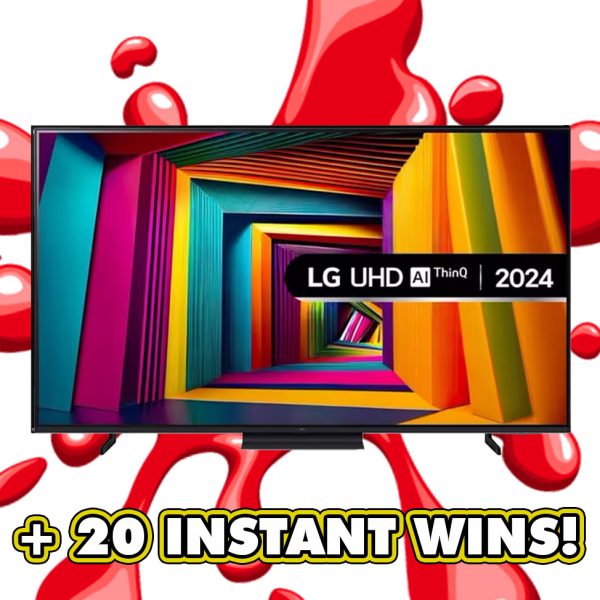 LG LED Ai SMART 75 INCH TV + INSTANT CASH WINS!